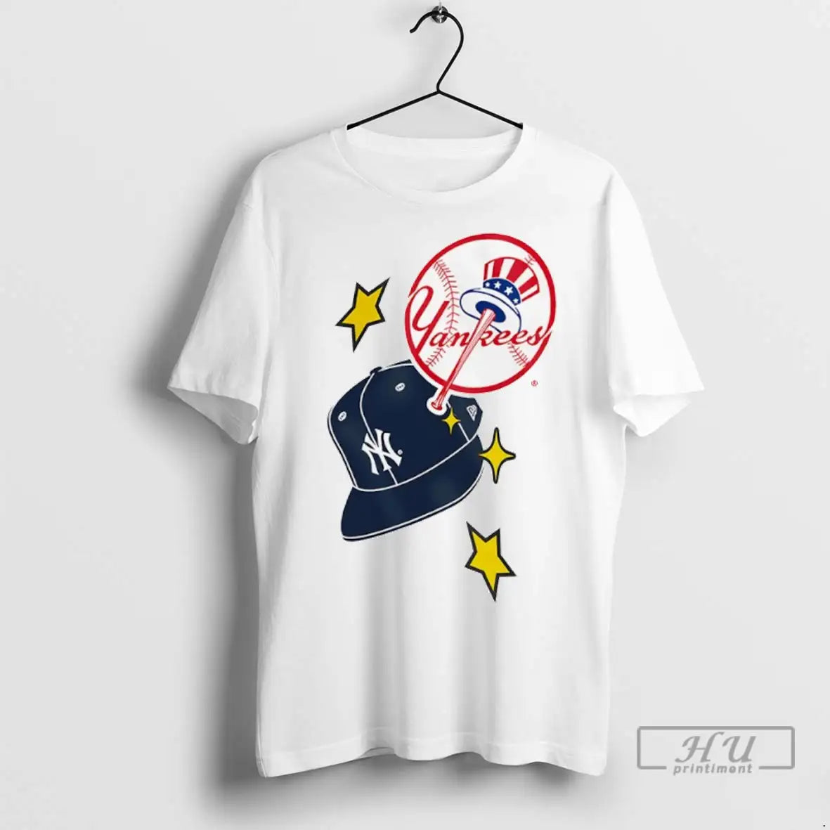 Officials New York Yankees Stars And Cap T Shirts Sweatshirt Vintage