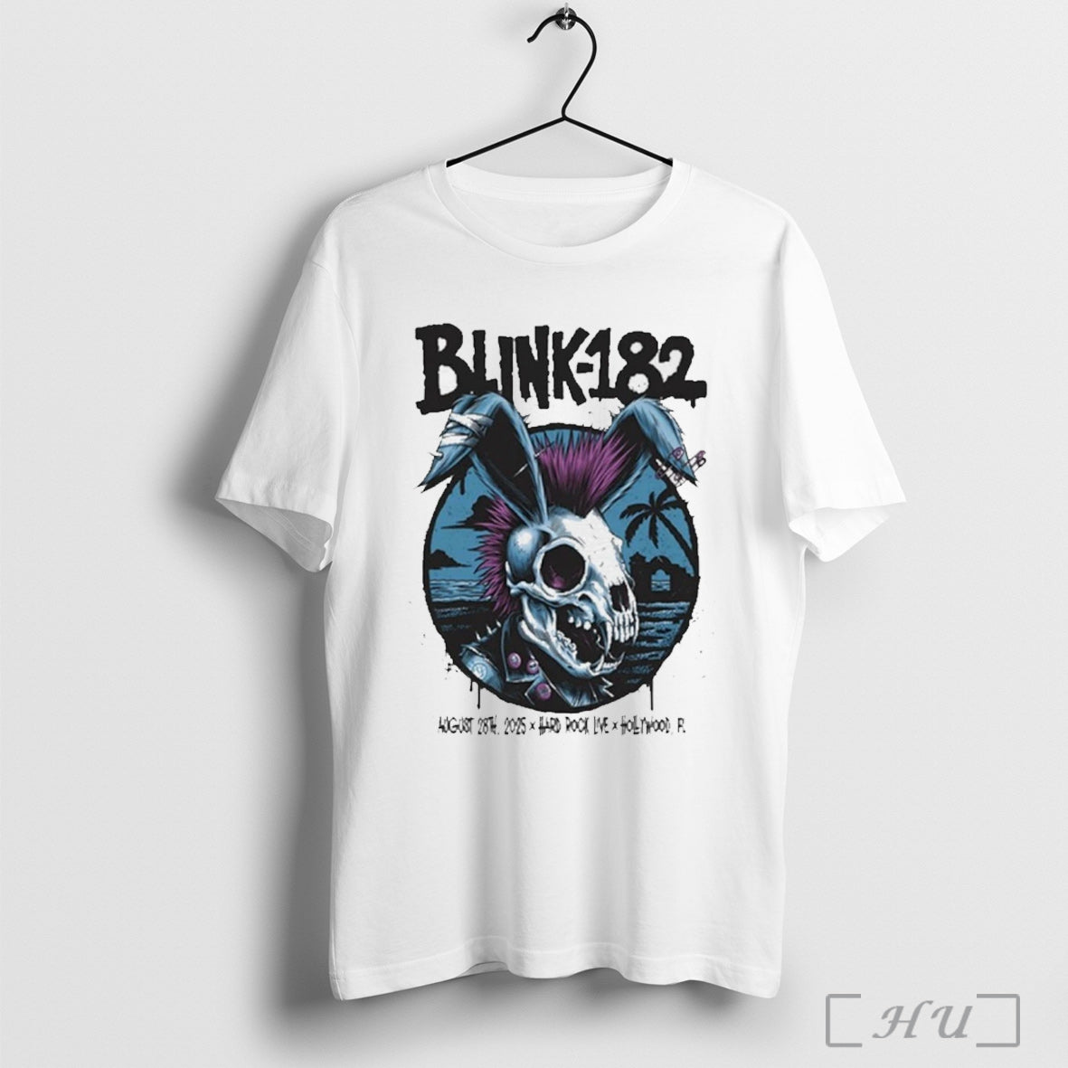 Officials Nice Blink 182 August 28Th 2025 Hard Rock Live Hollywood Fl