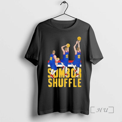 Officials Nikola Jokic Denver Nuggets Sombor Shuffle Tee Retro Outfit