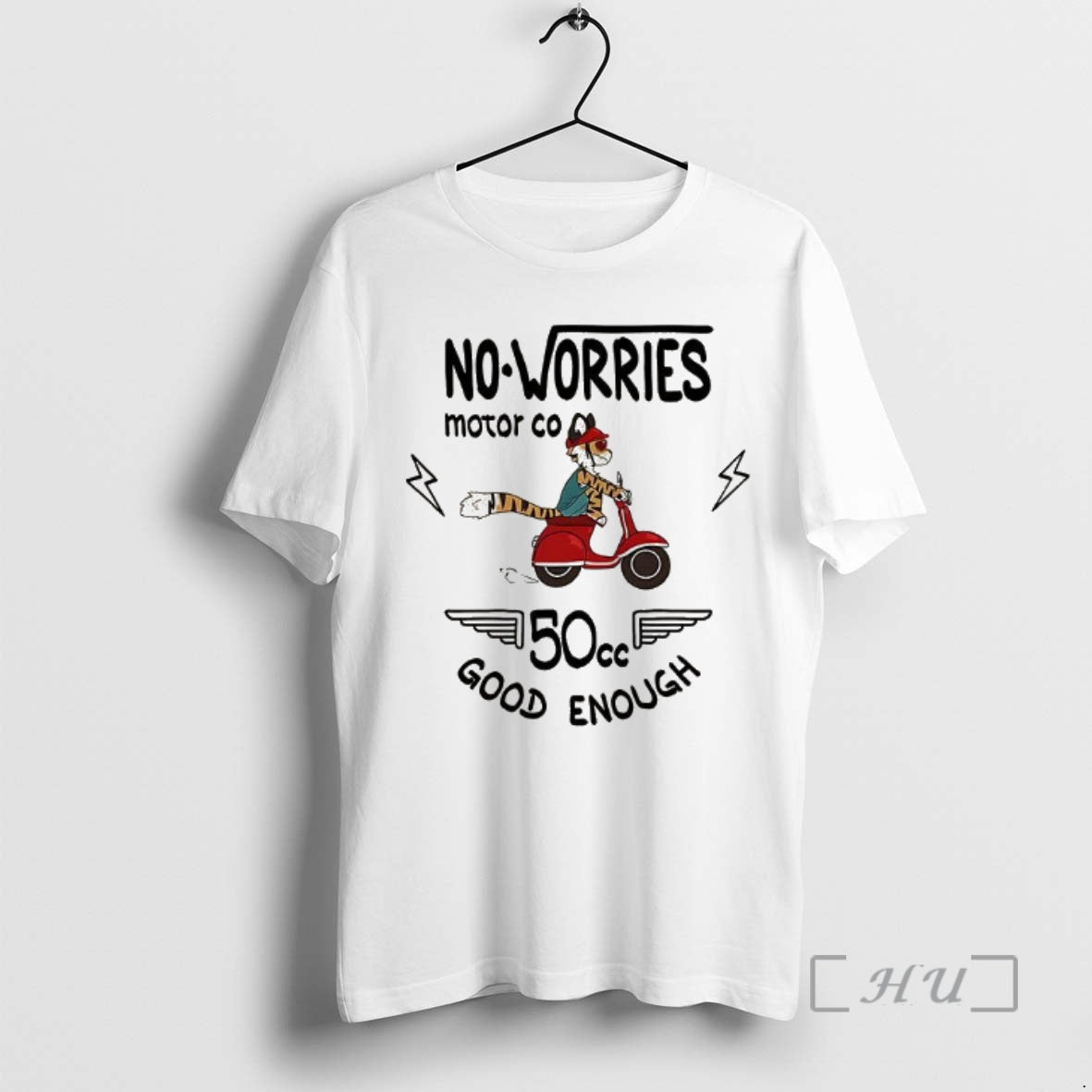 Officials No Worries Motor Co 50Cc Good Enough Tank Top Modern