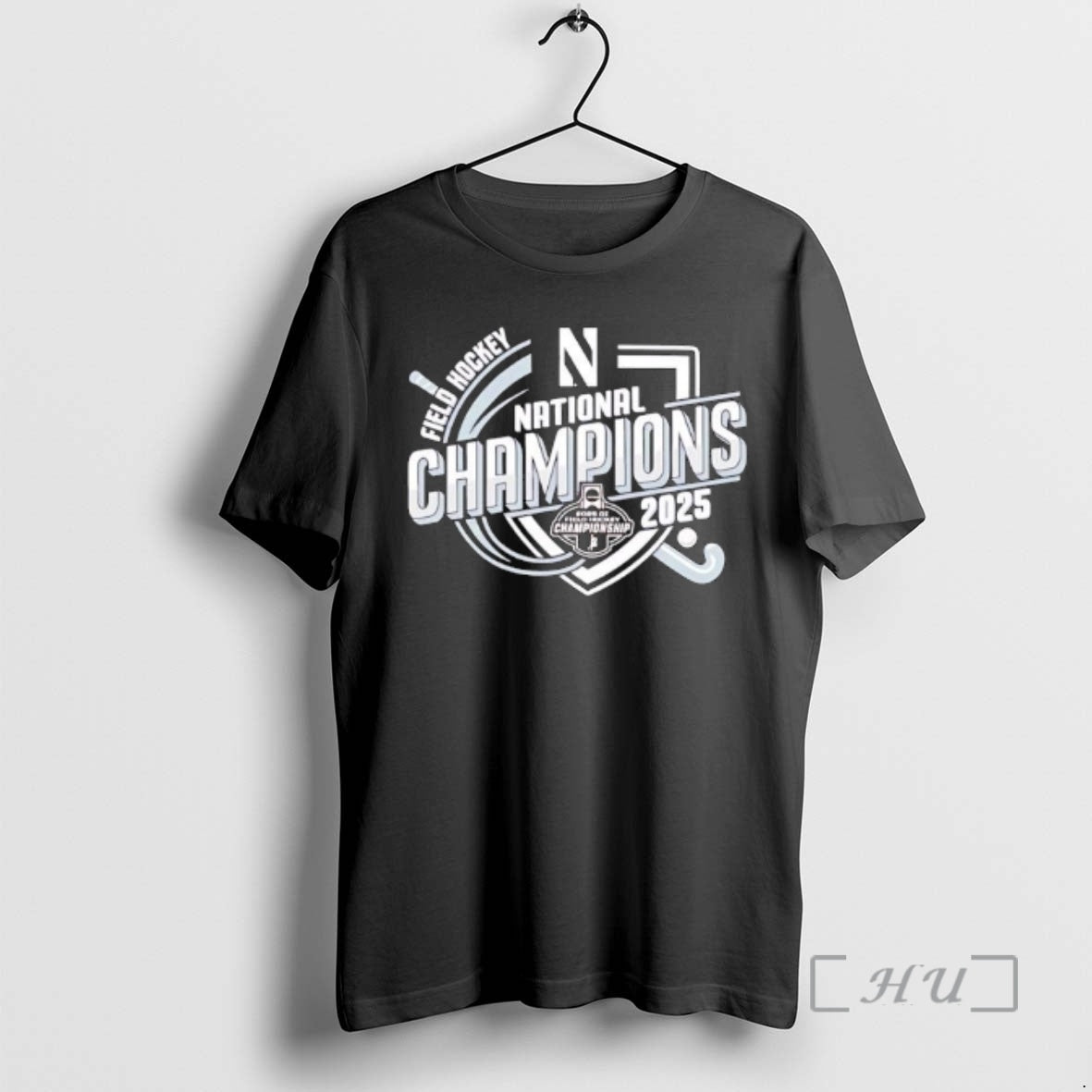 Officials Northwestern Field Hockey National Champions 2025 Logo