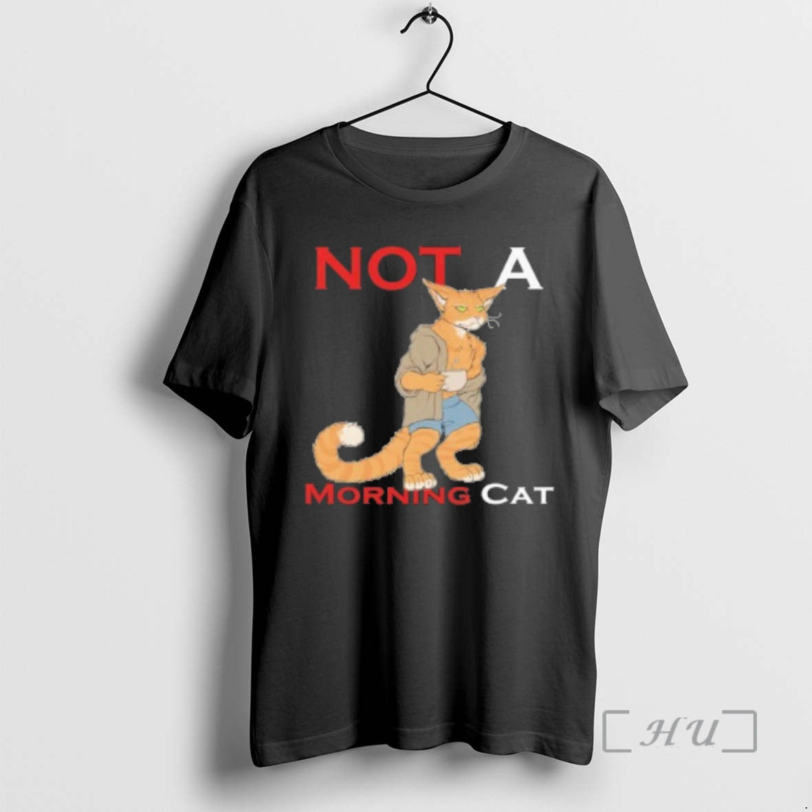 Officials Not Morning Cat Long Sleeve Stylish Gift