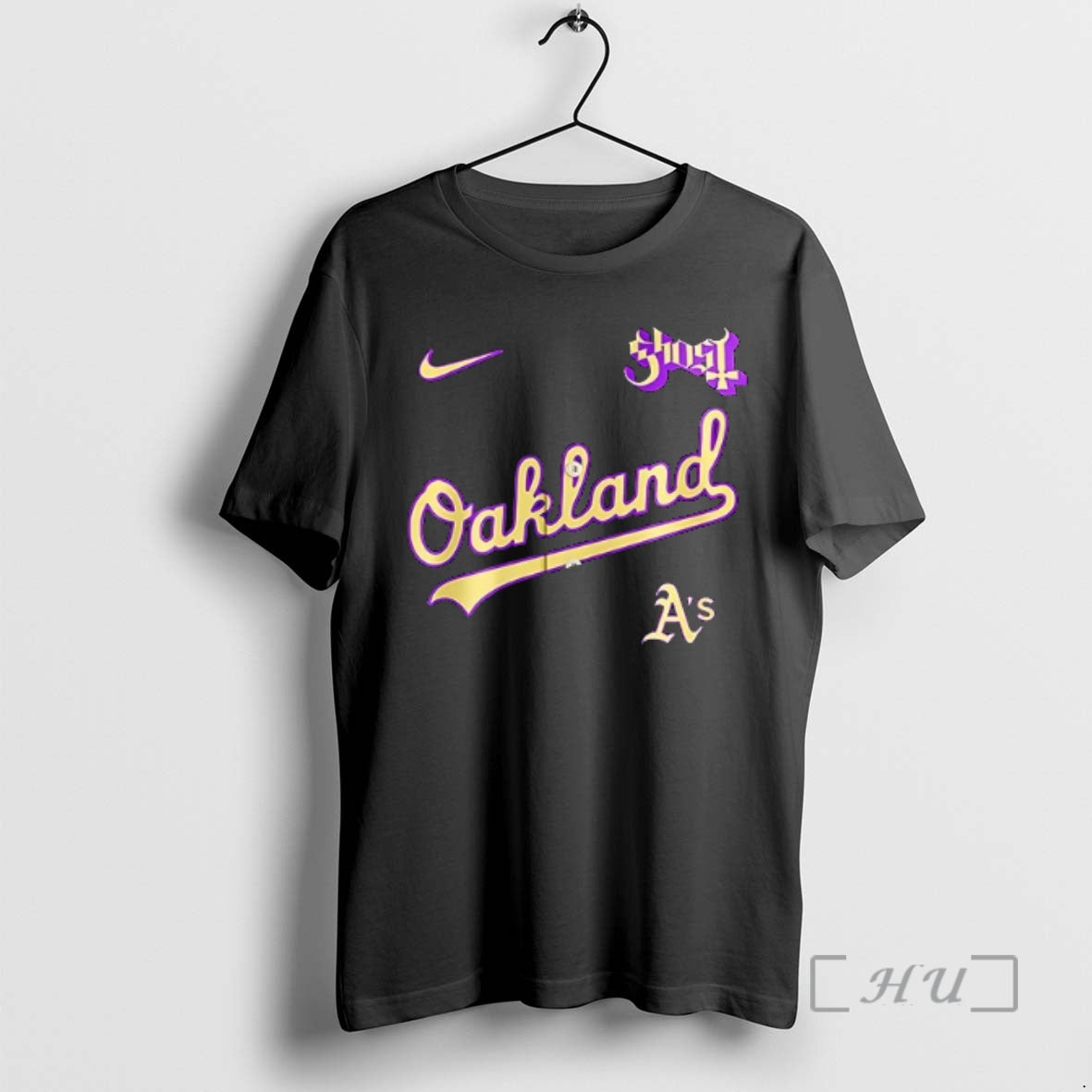 Officials Oakland Athletics Mlb Ghost Band World Tour 2025 Art TShirt