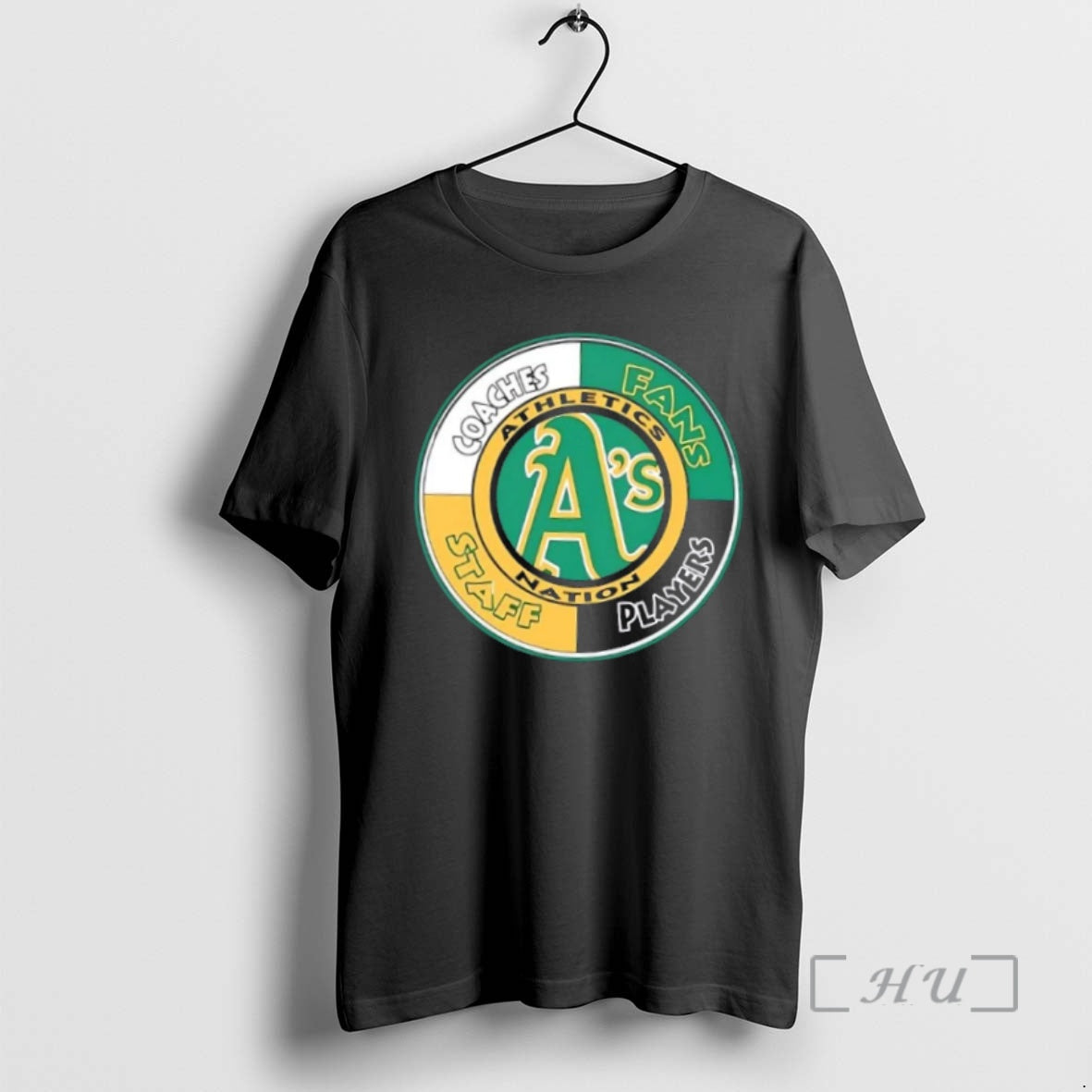 Officials Oakland Athletics Nation Coaches Fans Staff Players Tee
