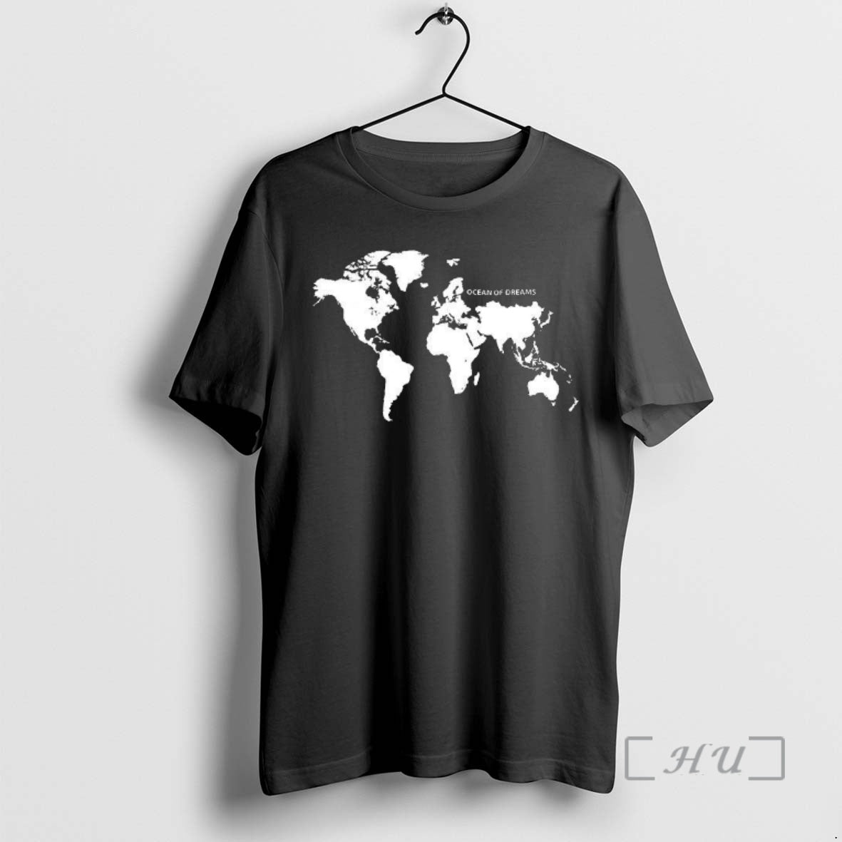 Officials Ocean Dreams World Map Sweatshirt Premium Fashion