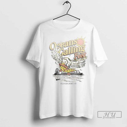 Officials Oceans Calling Fest Seagull Lineup Tracklist T Shirts