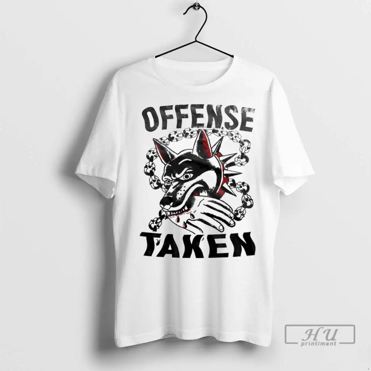Officials Offense Taken Dog T Shirts Long Sleeve Designer Art