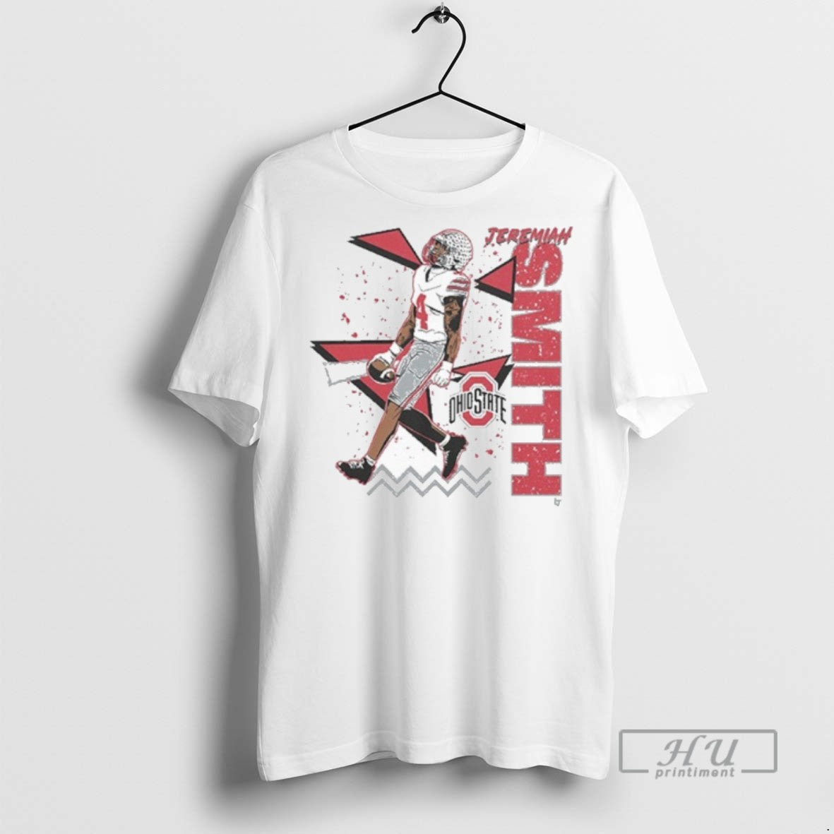 Officials Ohio State Football Jeremiah Smith 90S T Shirts Tee Premium