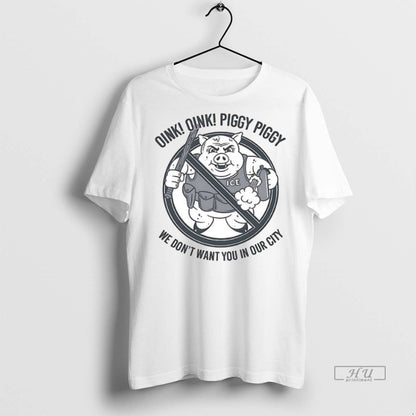 Officials Oink Oink Piggy Piggy We Dont Want You Our City Ceramic