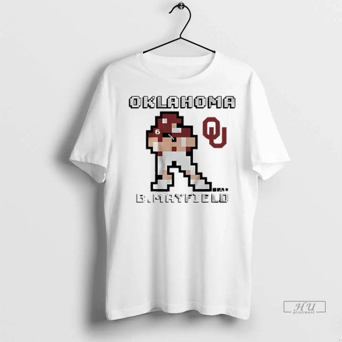 Officials Oklahoma Sooners Baker Mayfield Baller Ladies T Shirts Tee