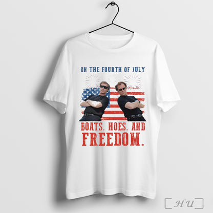 Officials Fourth July Boats Hoes And Freedom Parody Step Brothers