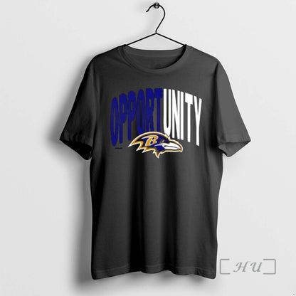 Officials Opportunity Baltimore Ravens Logo Hoodie Retro Apparel