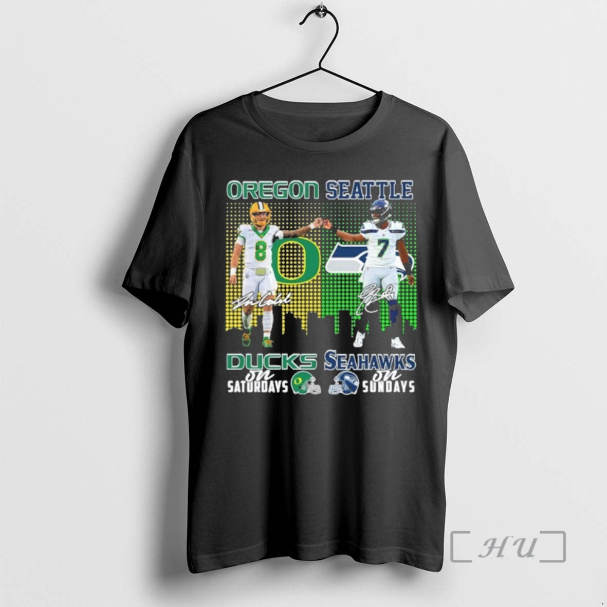 Officials Oregon Ducks And Seattle Seahawks Saturdays Sundays Tee