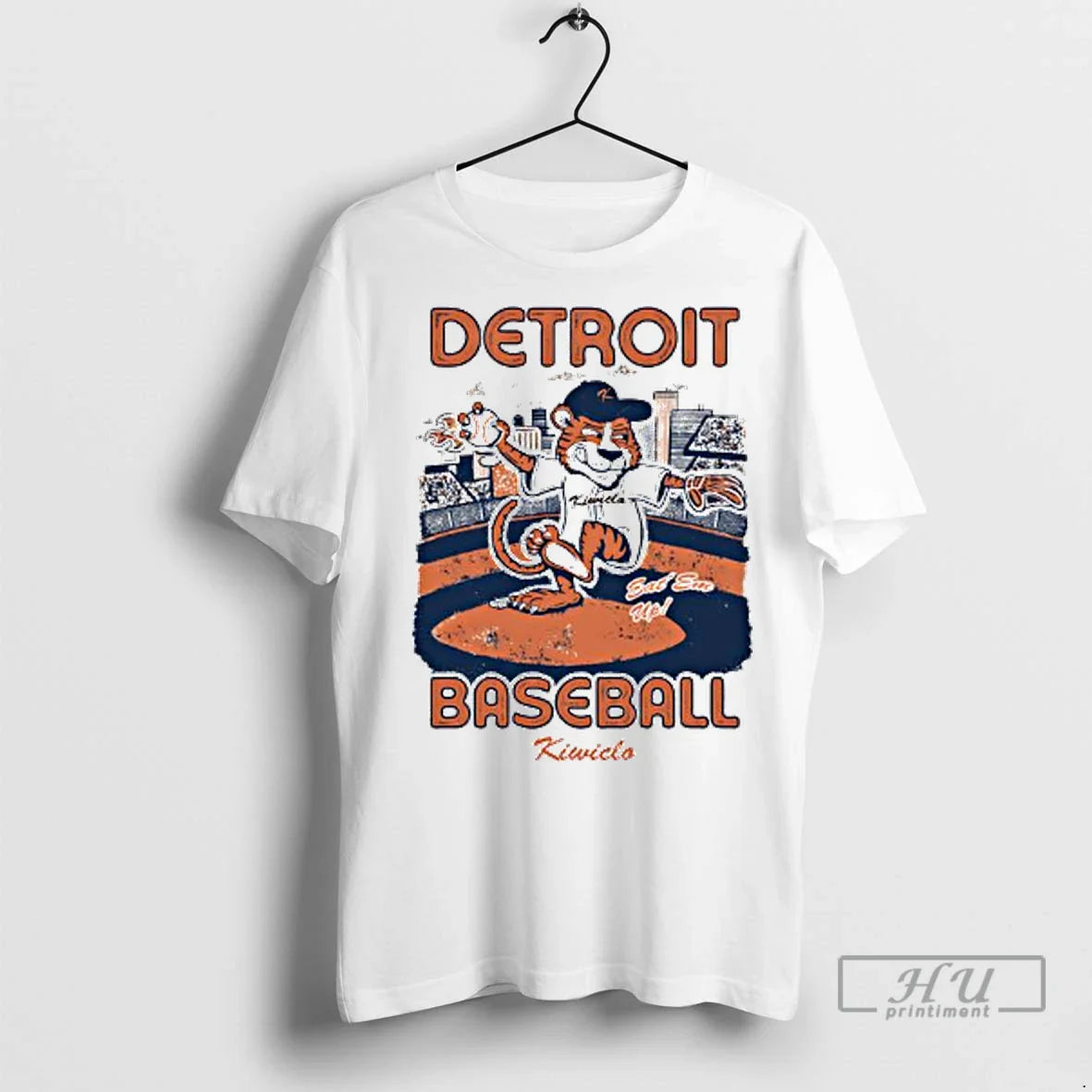 Officials Paws Mascot Detroit Tigers Baseball Team Eat Em Up Ladies