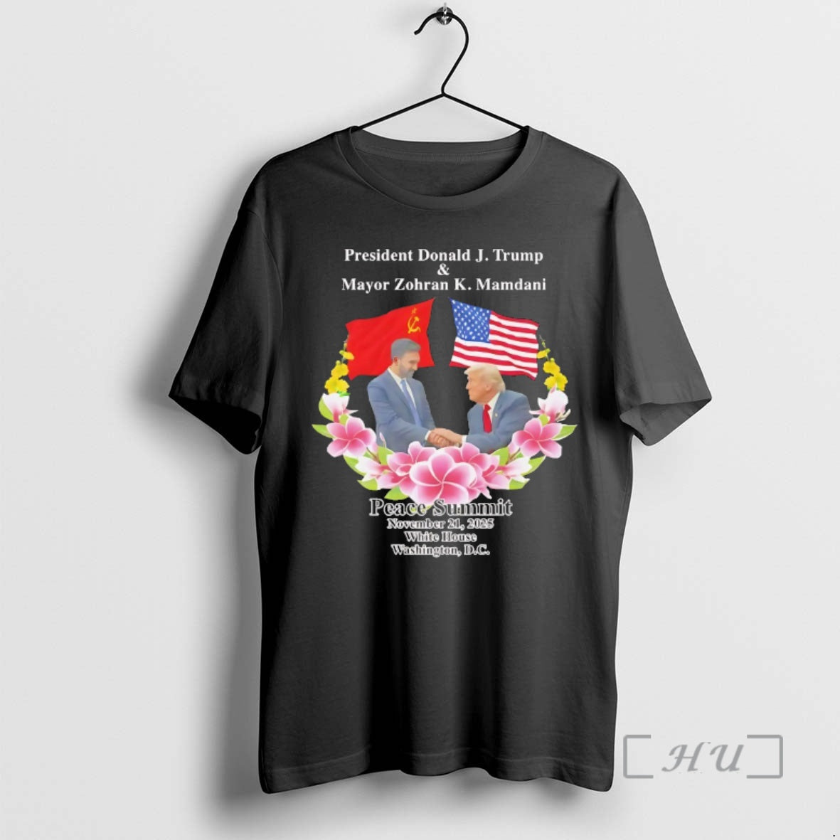 Officials Peace Summit Donald Trump And Zohran Mamdani Tee Elegant