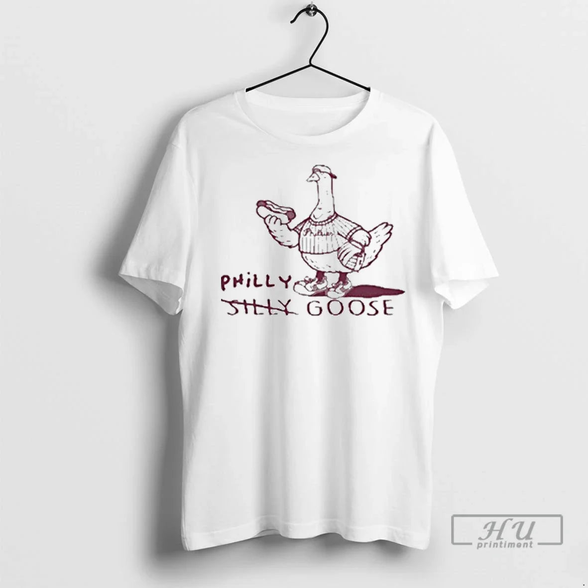 Officials Phillies Goose Powder T Shirts Sweatshirt Modern Outfit