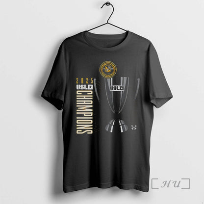 Officials Pittsburgh Riverhounds 2025 Usl Champions Logo Shirt Trendy