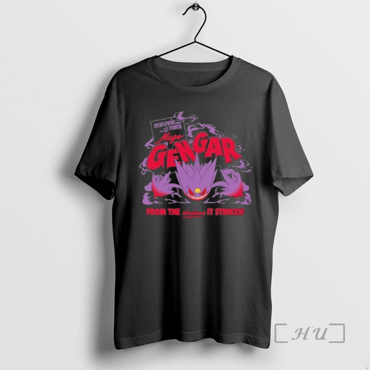Officials Pokemon Mega Gengar From Shadows It Strikes Sweatshirt