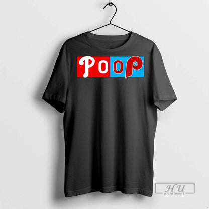 Officials Poop Game Score Philadelphia Phillies T Shirts Shirt Modern