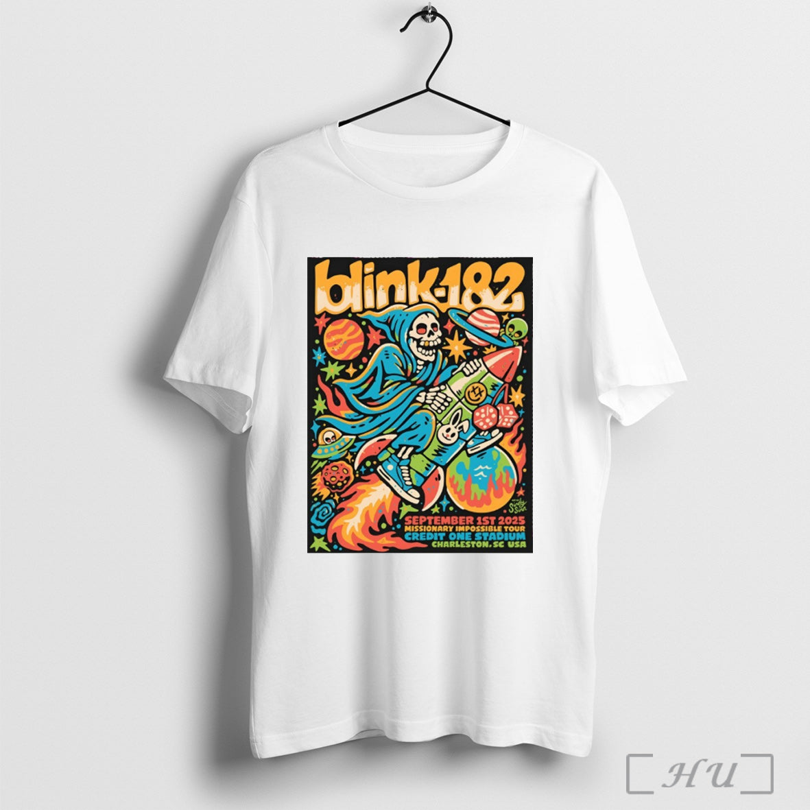Officials Poster Blink 182 September 1St 2025 Missionary Impossible