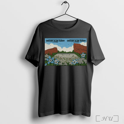 Officials Poster Gregory Alan Isakov Red Rocks Amphitheatre August 31