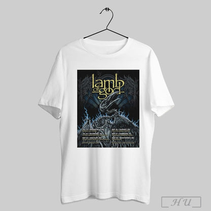 Officials Poster Lamb God Jul 18 Sep 20 2025 Hinckley Mn Grand Casino