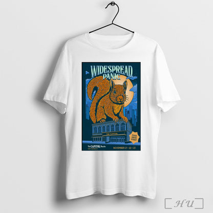Officials Poster Widespread Panic November 21 23 2025 Capitol Theatre