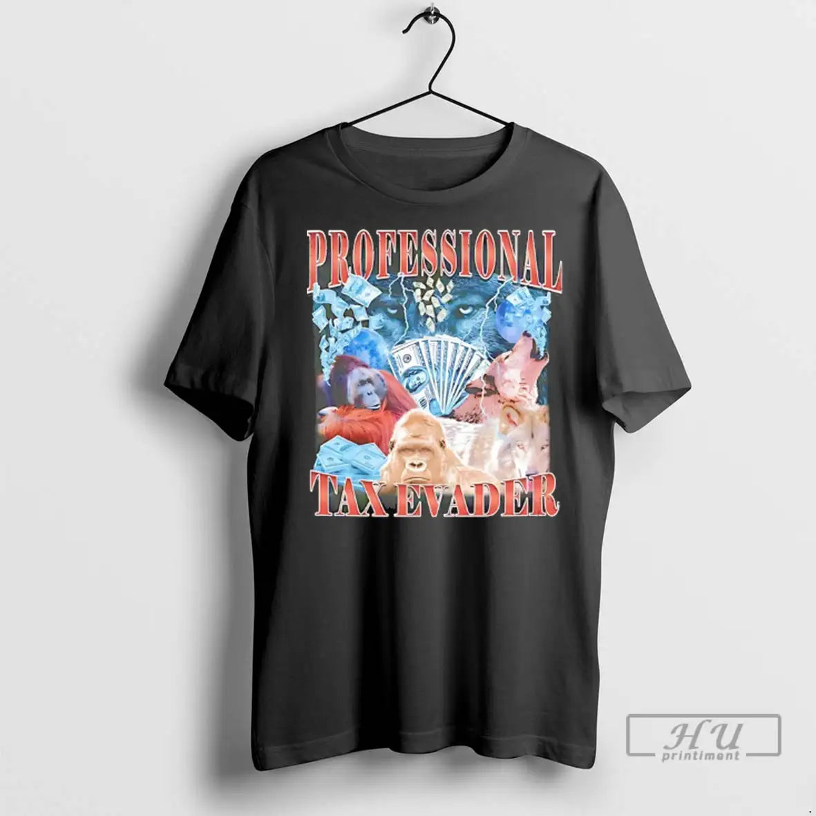 Officials Professional Tax Evader 90S Bootleg T Shirts TShirt