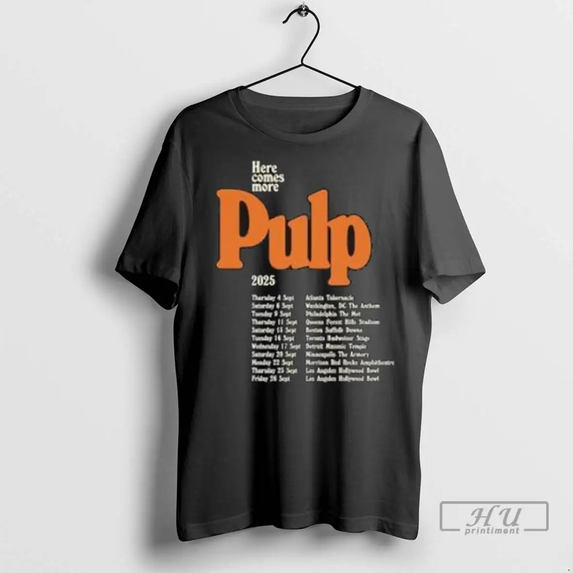 Officials Pulp Here Comes More Tour 2025 Dates T Shirts TShirt Trendy