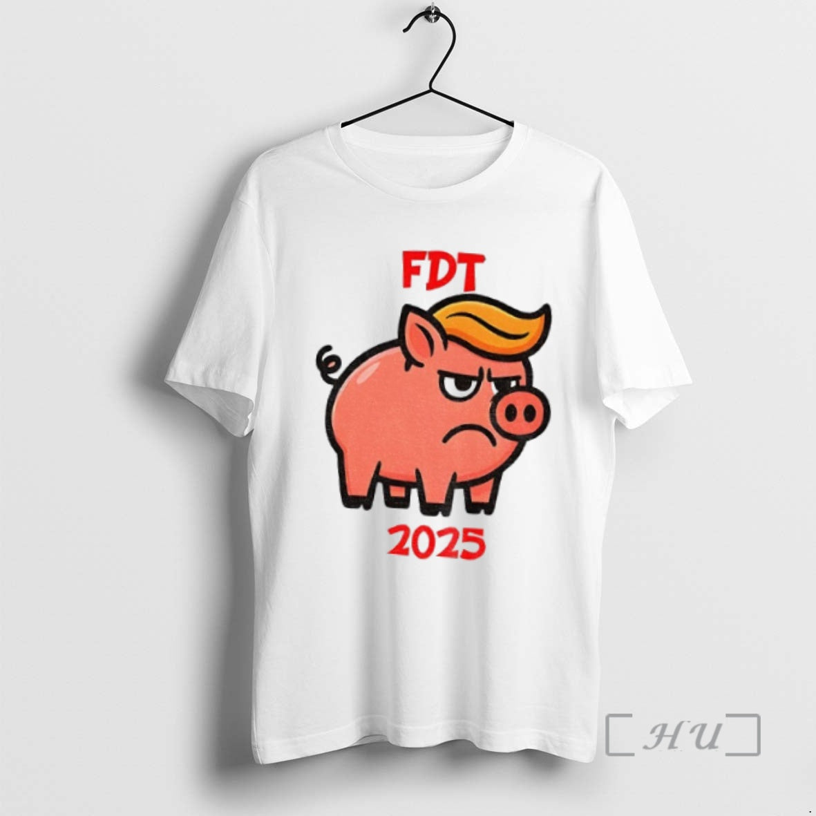 Officials Quiet Piggy Anti Trump Fdt 2025 Tee Modern Art