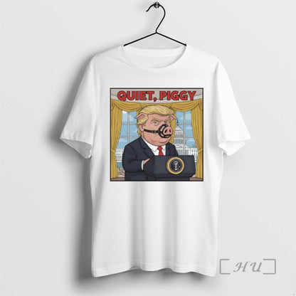 Officials Quiet Piggy Anti Trump Sticker 25 Shirt Unique Gift