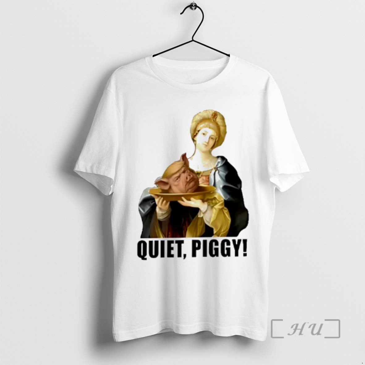 Officials Quiet Piggy Anti Trump Big Head Shirt Designer Merch