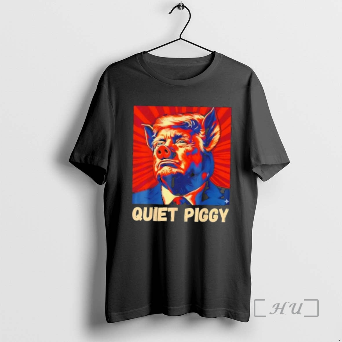Officials Quiet Piggy Quiet Piggy Trump Tank Top Exclusive Art