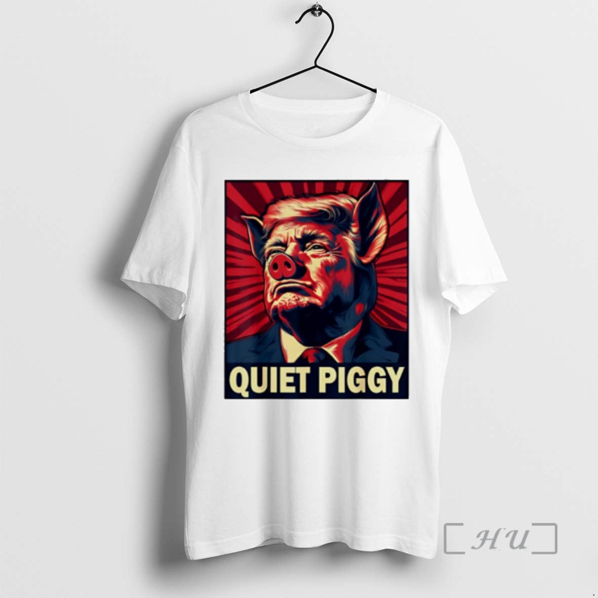 Officials Quiet Piggy Trump Meme Sweatshirt Exclusive Design