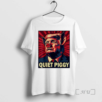Officials Quiet Piggy Trump Meme Sweatshirt Exclusive Design