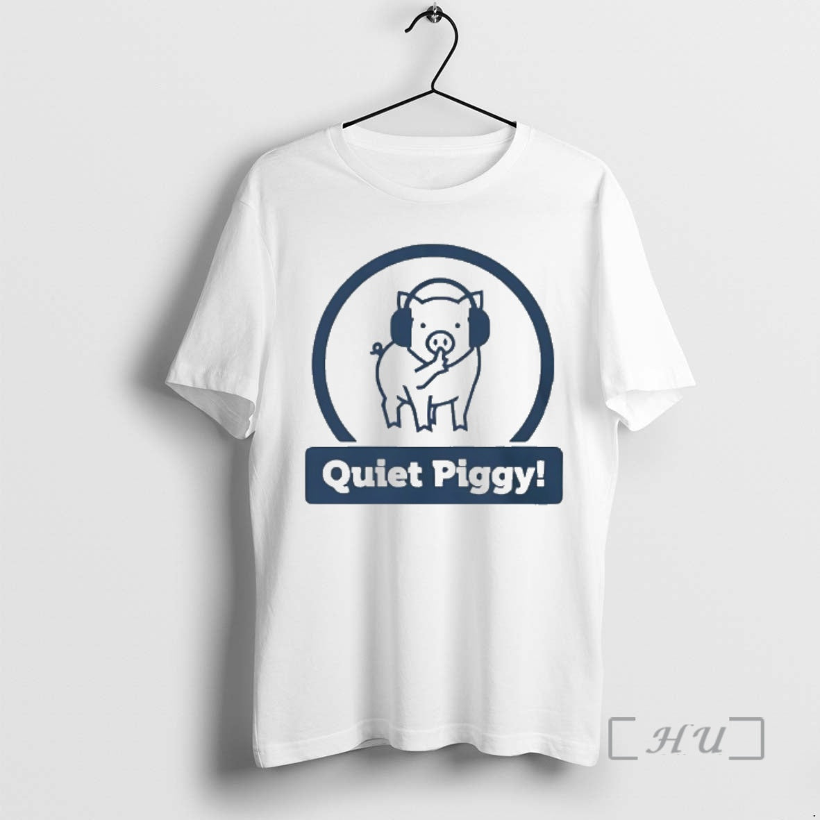 Officials Quiet Piggy Humorous Potus Trump Sweatshirt Authentic