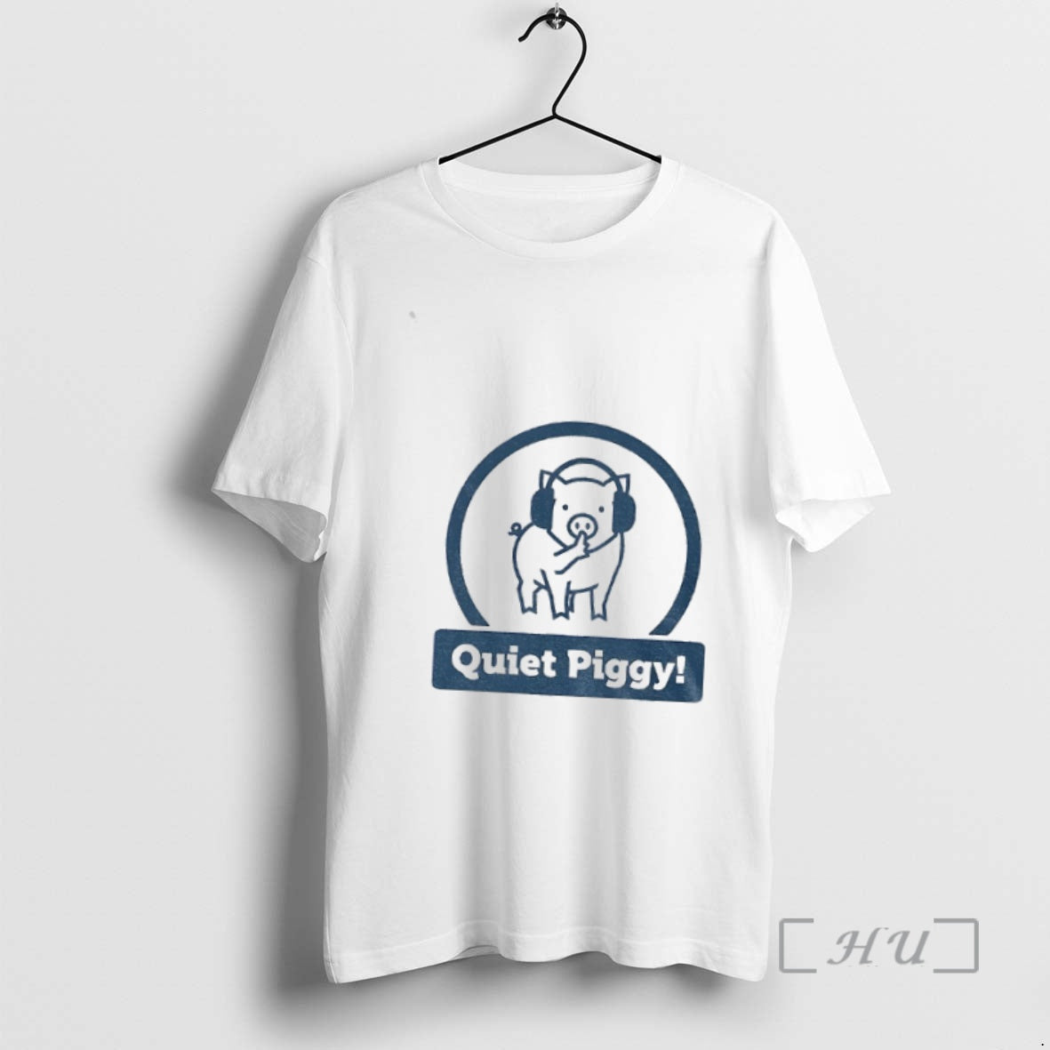 Officials Quiet Piggy Humorous Potus Sh TShirt Premium Merch