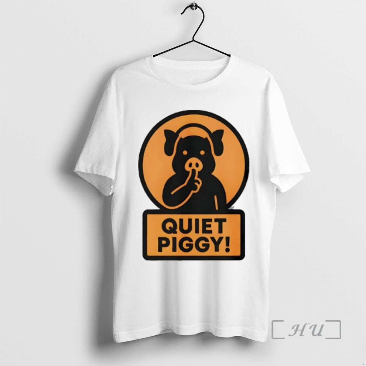 Officials Quiet Piggy Humorous Potus Trump Presidential Hoodie