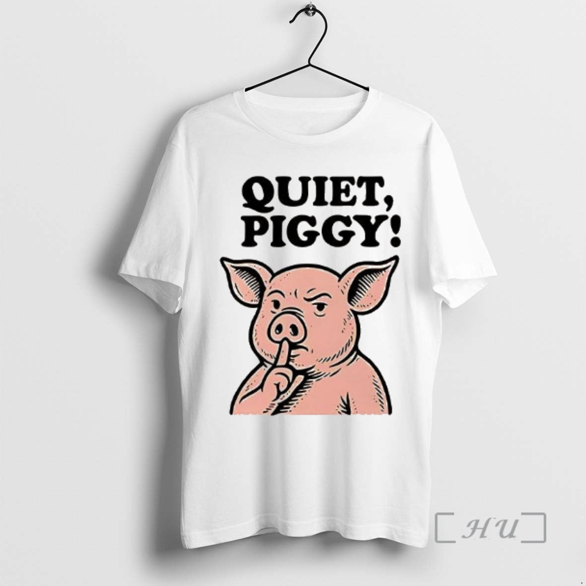 Officials Quiet Piggy Satirical Trump Shirt Vintage Merch