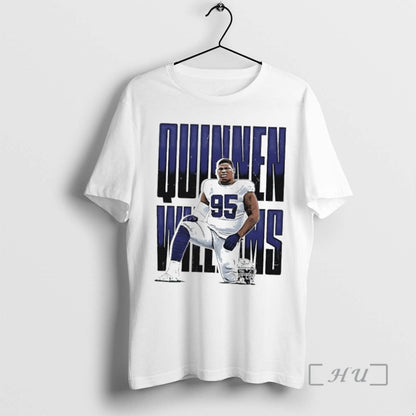 Officials Quinnen Williams Dallas Cowboys Football Pose Star TShirt
