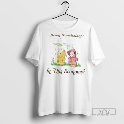 Officials Rabbit And Dog Being Nonchalant This Economy T Shirts