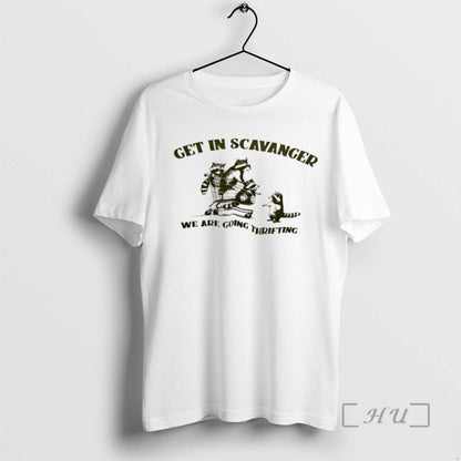 Officials Raccoon Get Scavenger Were Going Thrifting TShirt Vintage