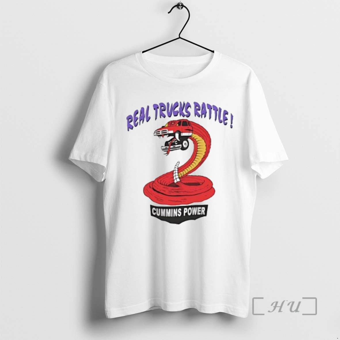 Officials Real Trucks Rattle Cummins Power Long Sleeve Stylish