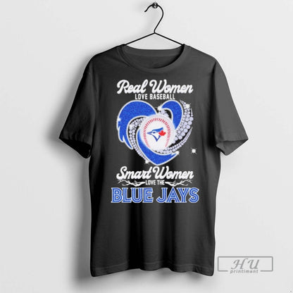 Officials Real Love Baseball Smart Love Blue Jays Diamond T Shirts