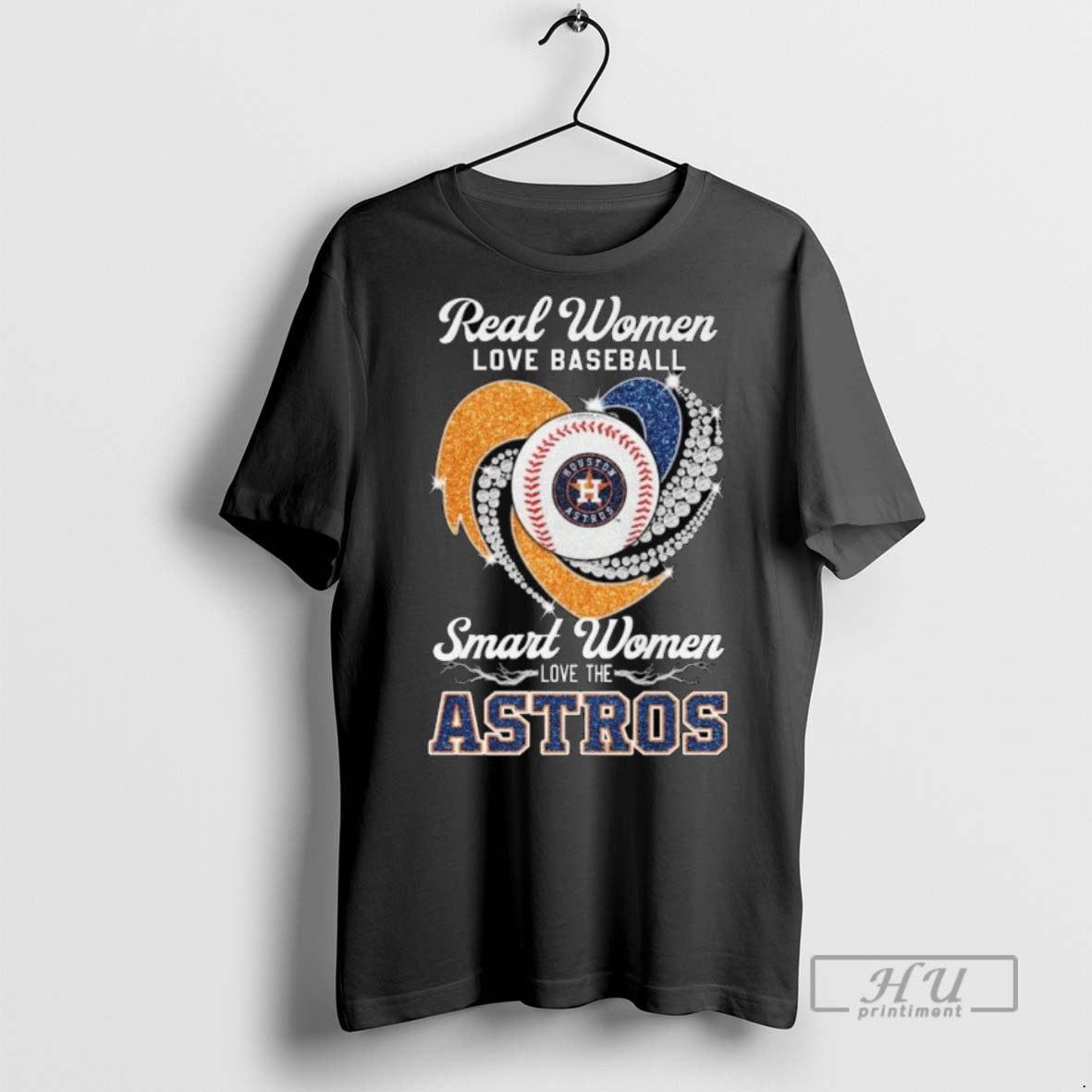 Officials Real Love Baseball Smart Love Houston Astros Diamond Heart