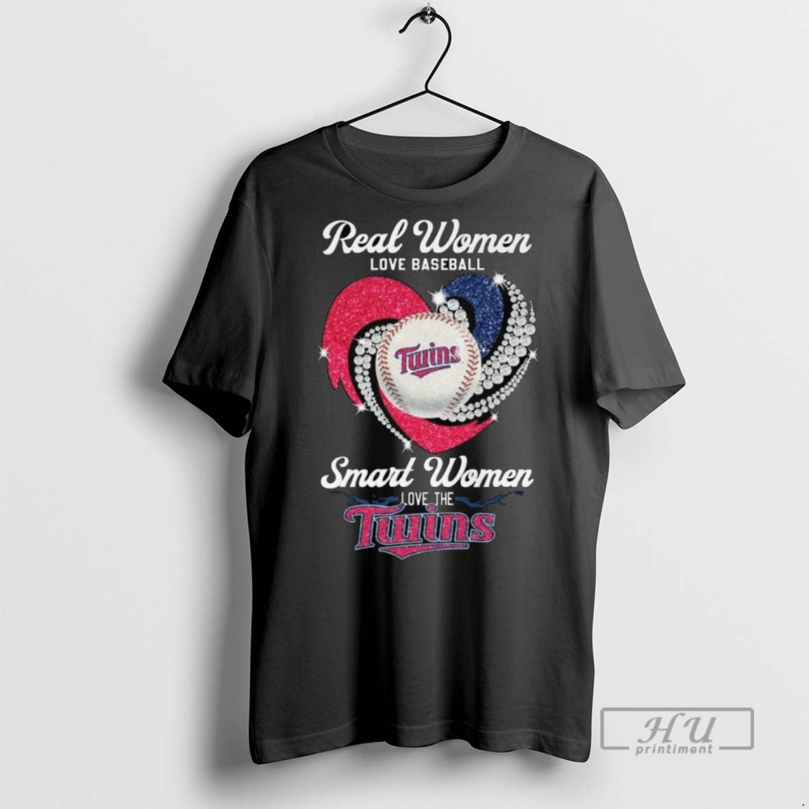 Officials Real Love Baseball Smart Love Minnesota Twins Diamond Heart