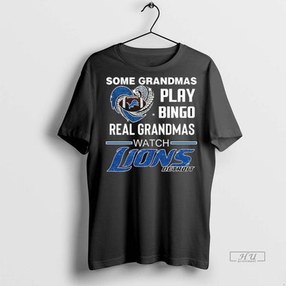 Officials Real Grandmas Play Bingo Real Grandmas Watch Detroit Lions