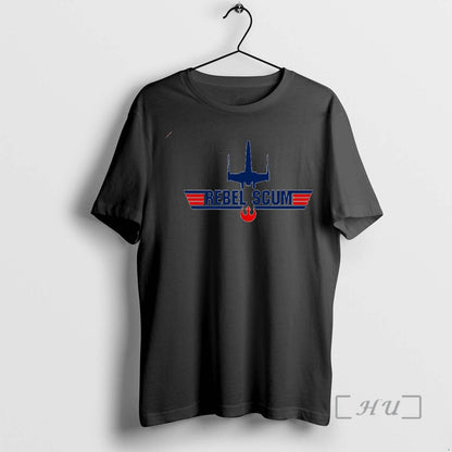 Officials Rebel Scum Gun Logo Parody Circle Long Sleeve Unique Merch