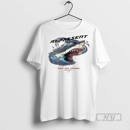 Officials Represent Only Strong Survive Shark T Shirts Shirt Designer