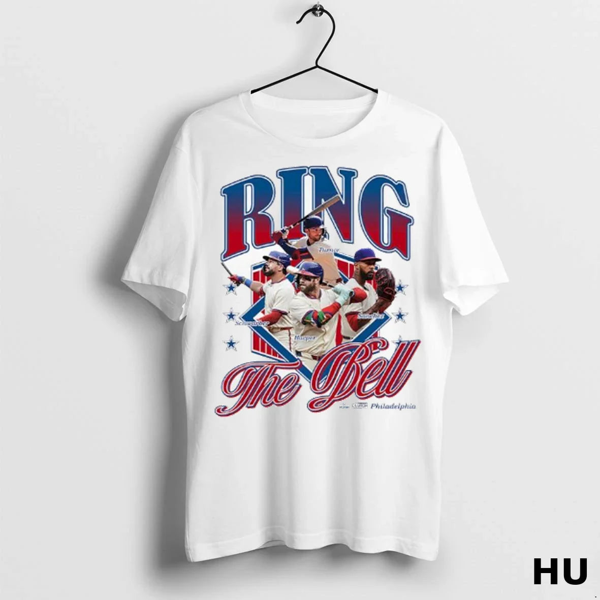 Officials Ring Bell Philadelphia Phillies Turner Harper Schwarber